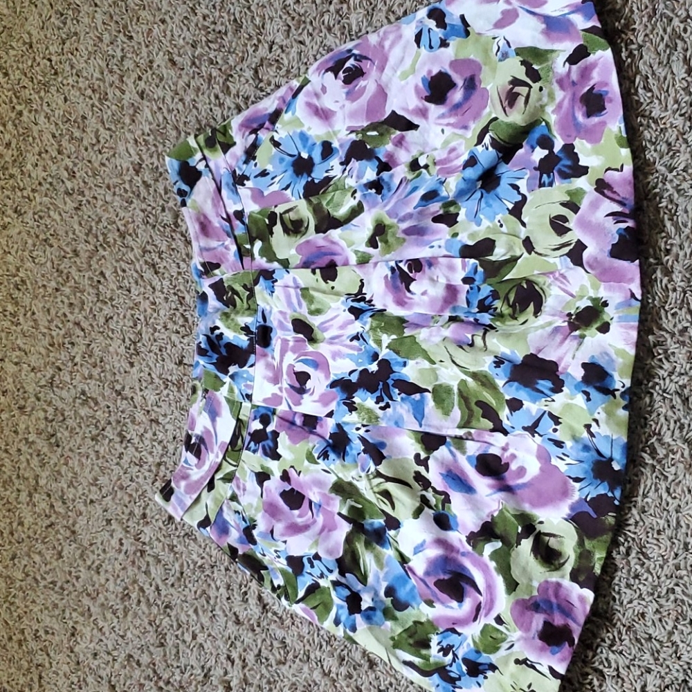 Floral  Willi Smith Skirt
